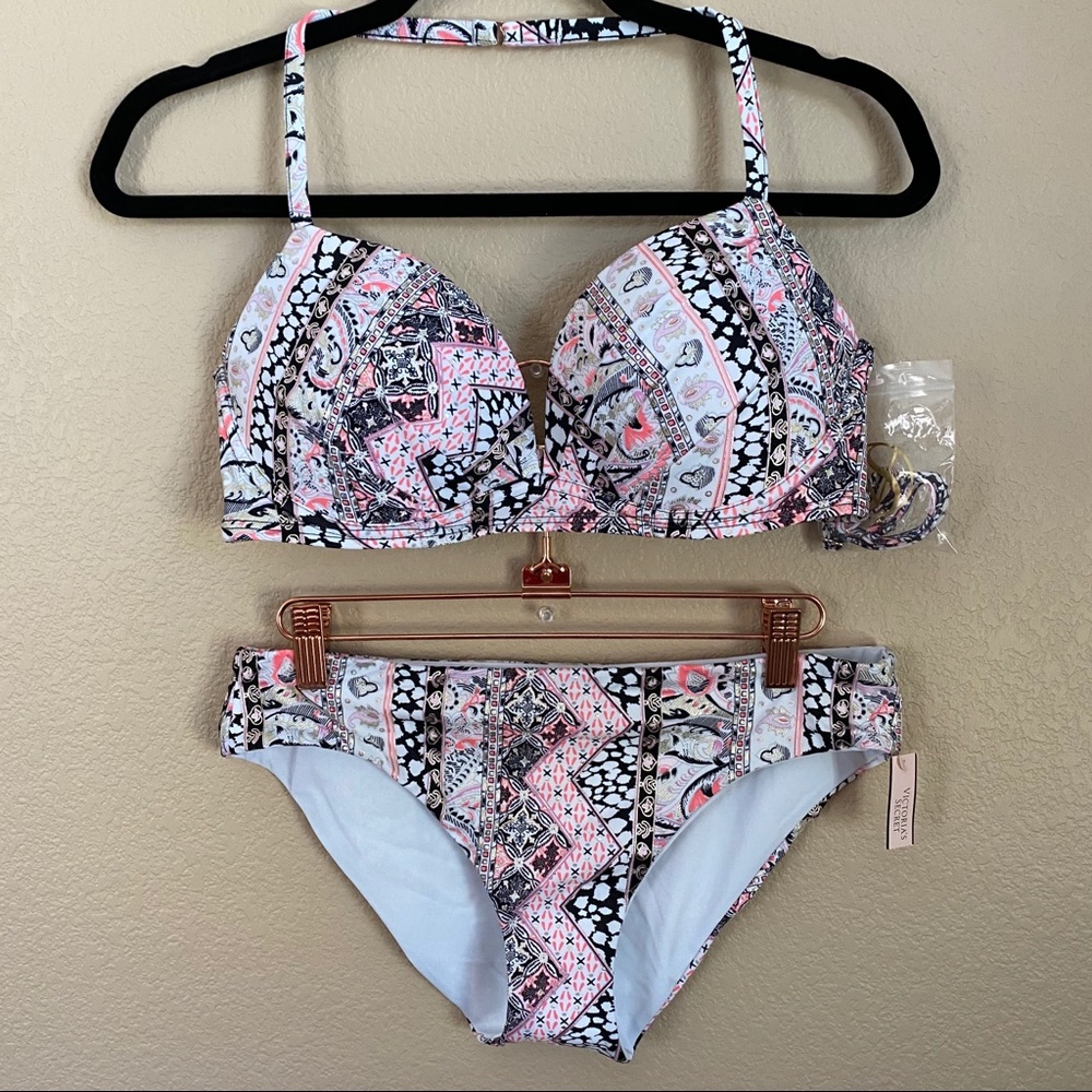 NWT Victoria’s Secret Multi Color 2 Piece Bikini